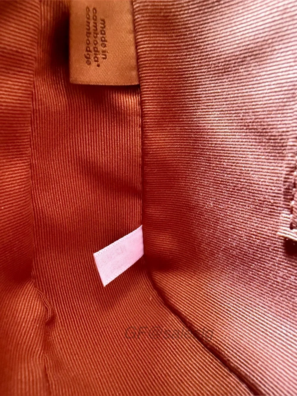 NWT Coach Nolita 19 Orange Print Wristlet Small Bag Gold/Tan CAL27 + Extender